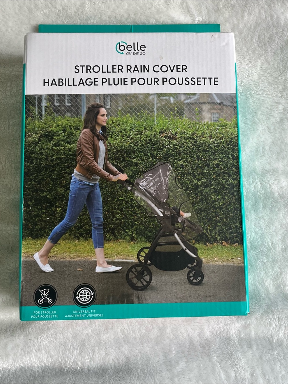 Belle On The Go Stroller Rain Cover - Clear